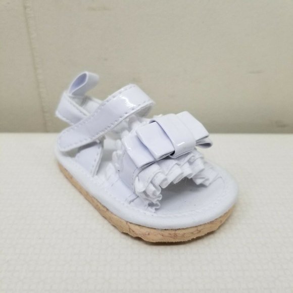 carter's white sandals